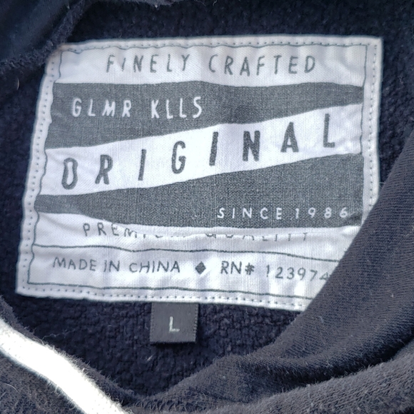 Dream On Sweatshirt Hoodie with Gold Metallic Crown - Picture 2 of 2